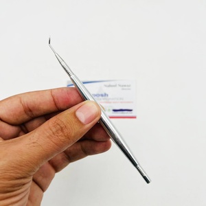 Outils de rehaussement de cils multifonctionnels en acier inoxydable finition argentée, durables, longueur 10 mm, personnalisables avec logo, vente en gros sous marque privée - Product Image 2