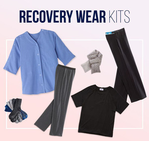 Ropa adaptable para niños discapacitados Camisa de recuperación postquirúrgica para adultos con hombros y broche lateral Acceso abierto Camisas de puerto de quimio - Product Image 6