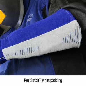 2025ถุงมือหนังแท้ป้องกันความร้อนกันไฟระบายอากาศได้ดีเป็นมิตรกับสิ่งแวดล้อมกลางแจ้งสบายๆ - Product Image 6