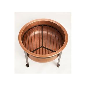 Fancy Design Copper Wood Burning <b>Fire</b> <b>Pit</b> <b>Round</b> Shape Customized Size Bowl With Iron Stand For Hot Sale - Product Image 6