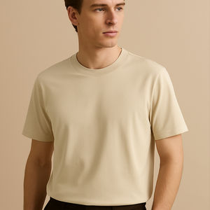 เสื้อยืดผู้ชายสไตล์สตรีทเสื้อยืดแขนสั้นผ้าฝ้ายสำหรับผู้ชายเสื้อยืดออกแบบได้ตามที่ต้องการ - Product Image 1