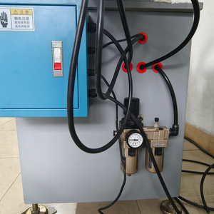 Kim loại tự động bản lề khí nén ngang đôi đầu quỹ đạo Máy tán đinh - Product Image 5