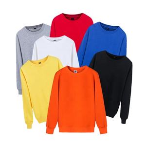 Sudadera de cuello redondo liso de algodón 100% hecha a medida de alta calidad, ropa deportiva anticontracción, sudaderas con capucha de invierno de talla grande - Product Image 4