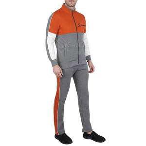 Survêtements d'hiver unis respirants taille plus personnalisables pour hommes, marque privée, tenue de sport conçue sur mesure pour l'hiver - Product Image 4