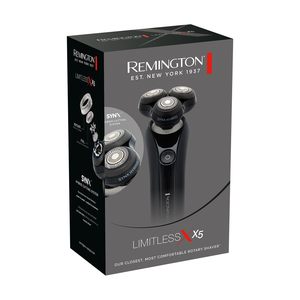 Afeitadora Eléctrica con Sistema de Corte Rotatorio de Láminas, Uso en Seco y Húmedo, Recortadora de Triple Cuchilla, Impermeable IPX7, Lavable, Tipo Reemplazable - Product Image 1
