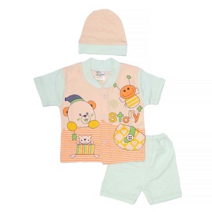 ชุดสูทเด็กแรกเกิด 3 ชิ้น - สีฟ้า-ชมพู - Product Image 5