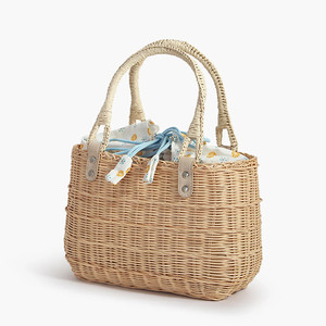 Sacs en rotin éco-responsables style bohème, sacs fourre-tout en gros, sacs à main pour femmes, sacs à poignée - Product Image 1