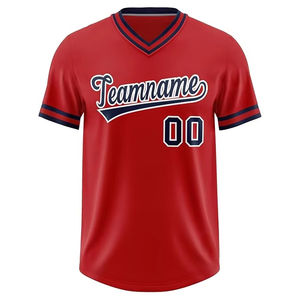 Camiseta de Béisbol Personalizada Transpirable 2026, Impresión por Sublimación Digital, 100% Poliéster, Secado Rápido, Nombres y Números de Equipos para Hombres Adultos - Product Image 3