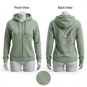 Sweat à capuche unisexe pour femmes et hommes, 320 GSM, coton, polyester, polaire, bleu ciel, broderie personnalisée, impression à l'écran, impression en relief, logo - Product Image 2