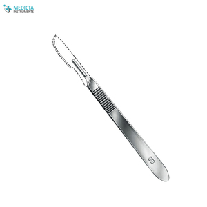 Poignée de bistouri médical n ° 3, lame amovible, chirurgie générale - Product Image 3