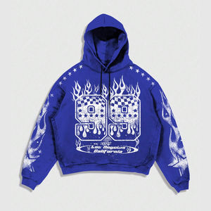 Sweat à capuche personnalisé pour hommes Sweats à capuche d'équipe personnalisés pour les vêtements de travail Collèges Broderie Strass Accent Expédition mondiale rapide - Product Image 1