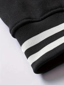 Fabricant OEM ODM, veste pour homme de style vintage, coupe ample, col en V - Product Image 4