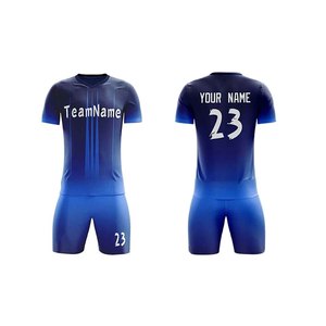 Camiseta de Fútbol Amarilla Personalizable para Hombre, Uniformes de Manga Corta, Ropa Deportiva Transpirable de Poliéster, Equipación de Fútbol para Adultos para Todas las Temporadas - Product Image 3