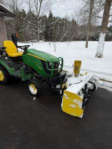 รถตัดหญ้าสำหรับสวนไฟฟ้ารถไถ190cc 2จังหวะเครื่องยนต์อุตสาหกรรมสำหรับ John for Deere X117R - Product Image 2