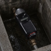 Compteur d'eau intelligent DN15 1/2 pouce LoRaWAN à ultrasons avec alarme de fuite et de manométrage, prend en charge OTAA et le décodeur de charge utile