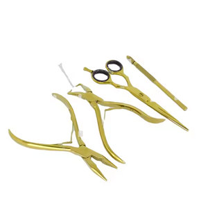 LENDIZER SURGICAL Kit de pinces à extensions de cheveux réutilisables en acier inoxydable de haute qualité, couleur personnalisée, différentes tailles - Tendance du moment - Product Image 4