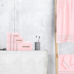 Ensemble de 6 serviettes de bain en coton blanc à forte absorption, douces, en tissu éponge, séchage rapide, pour hôtels et spas, tapis de bain personnalisés - Product Image 3