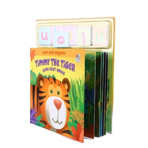 Impresión de Libros Infantiles Personalizados de Alta Calidad <span class=keywords><strong>con</strong></span> Pegatinas de Letras en Tapa Dura - Product Image 2