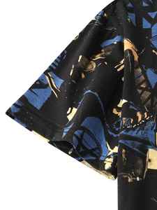 T-shirt de sport pour homme, coupe classique, uni, formel, en polyester/coton, respirant, écologique, imprimé à l'écran - Product Image 4