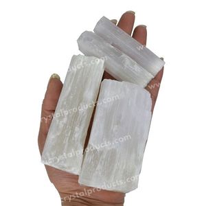 Pierres brutes de sélénite - Cristaux de guérison Feng Shui - Product Image 3