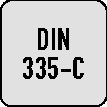 Ruko Drill Bit Countersink 90 <b>C</b> DIN 335 6.3mm Carbide Shank 5mm - Product Image 3