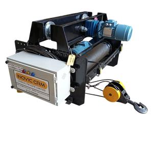 New Wholesale Custom Built Electric Wire Rope <b>Hoist</b> (Metal) | IS Standard Industrial Lifting Equipment for Industrial Use - Product Image 1