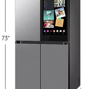 La mejor oferta para el refrigerador inteligente de 4 puertas tipo francés Cu Stain Lesses. - Product Image 1