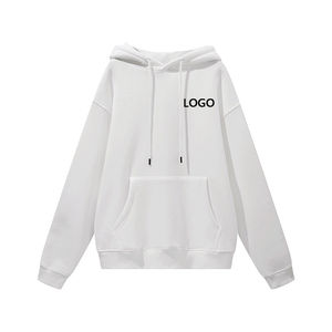 2025 OEM Sweats à capuche unisexe 100% Coton, vierges, épais, pour l'hiver, avec broderie de logo graphique personnalisée, style oversize perlé - Product Image 6