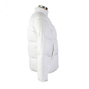 Nouveau manteau matelassé à taille ajustable classique blanc européen personnalisé pour hommes et femmes - Product Image 6