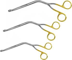 Instrumentos quirúrgicos de acero inoxidable medio dorado para adultos y bebés, catéter y fórceps MAGILL, herramientas quirúrgicas básicas esenciales - Product Image 2