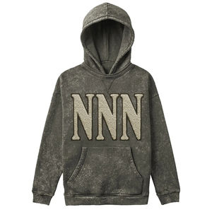 Women's Casual Oversized Heavy Fleece <b>Sweatshirt</b> Long Sleeve Graphic Print Hoodie 3D <b>Embroidery</b> OEM ODM Customized - Product Image 5