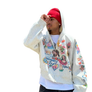 Sudadera con Capucha de Alta Calidad, Anti-Pilling y Resistente al Viento, Cálida, Cómoda, Informal, Moderna, para Uso Diario - Product Image 4