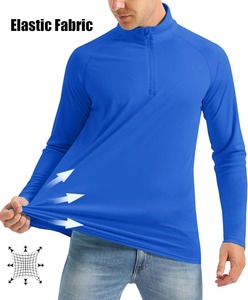 เสื้อเชิ้ตตกปลาแขนยาวสำหรับผู้ชายผ้า100% โพลีเอสเตอร์แห้งเร็วระบายอากาศได้ดี UPF 50 UV พิมพ์ลายดิจิตอลงานตามสั่ง - Product Image 6
