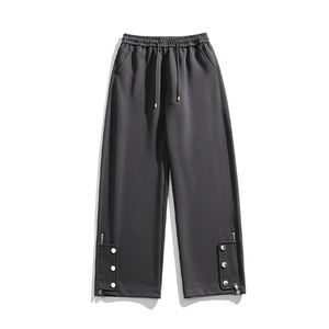 Pantalones Deportivos de Hombre de Felpa 100% Algodón, Estilo 2026, Logotipo Personalizado, Gruesos, de Secado Rápido, Cómodos y Transpirables, Pantalones Acampanados para Hombre - Product Image 6