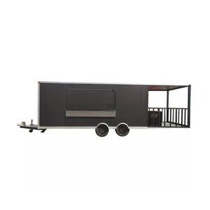 Remolque de Cocina Móvil de 4.8m con Carrocería de Acero Inoxidable, Eje Doble Tándem, Alimentación Integrada, Uso en Exteriores - Product Image 5