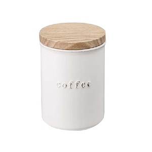 Metal Sugar Canister <b>Grey</b> Powder Coated Handmade Designer <b>Storage</b> <b>Box</b> Indian Stylish Wholesale Luxury Iron Canister - Product Image 2