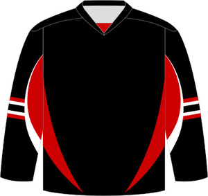 Logo personnalisé Maillot de hockey sur glace pour adulte Équipe professionnelle Broderie en polyester Vêtements portables personnalisables - Product Image 1