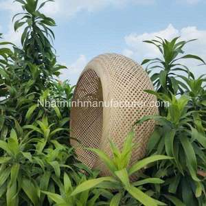 Suspension suspendue tissée à la main unique, suspension naturelle/bambou pour restaurants et bureaux à domicile - Product Image 6