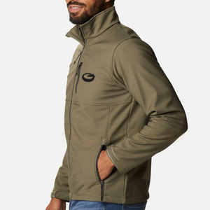 Chaqueta Softshell duradera de alta calidad para hombre, superventas, tela de lona de invierno, cuello levantado, estilo callejero - Product Image 4
