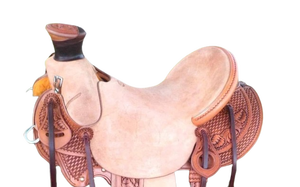 Silla de caballo inglesa occidental de carreras de cuero superventas cómoda duradera hecha a mano de diseñador de fabricación al por mayor - Product Image 4