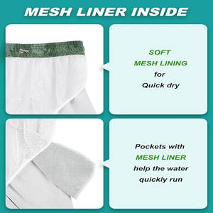 กางเกงขาสั้นตาข่ายสำหรับออกกำลังกายในยิมของผู้ชายแฟชั่นฤดูร้อนดีไซน์หรูพิมพ์ซับลิเมชัน5นิ้วผ้าฝ้าย100% ออกแบบได้ตามต้องการแบบถัก - Product Image 3