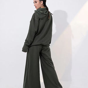 Chándales Unisex de Moda 2026, Estilo Urbano, Polar de 360G, Sudadera con Hombros Caídos y Capucha Gruesa para Invierno - Product Image 1