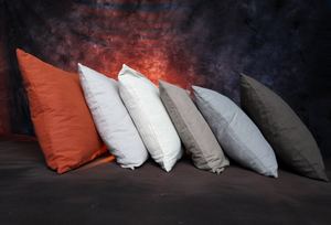 Elegantes almohadas de lino y algodón con patrón sólido, fundas de pastillas funcionales para interiores de casas de hoteles y jardines, técnica tejida - Product Image 4