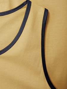 T-shirt de sport pour homme avec logo personnalisé, en coton, sans manches, pour la course à pied, débardeur de sport, débardeur pour homme pour la salle de sport, entraînement 2026 - Product Image 4