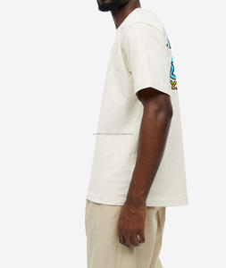 Camisetas de algodón puro 100% para hombre, diseño superior con patrón de impresión de secado rápido, hechas a medida de la mejor calidad - Product Image 1