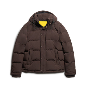 Nouvelle arrivée Veste matelassée imperméable respirante à col montant en toile sur mesure Mode masculine d'hiver - Product Image 1