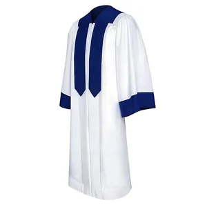 Vestido de manga larga para mujer, ropa para cantar, ropa de Iglesia, coro, venta al por mayor