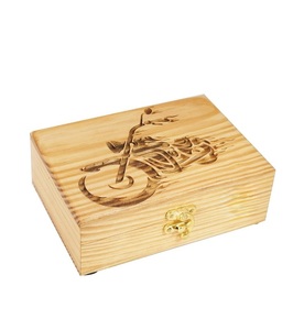 Joyero tallado a mano grabado de urna de madera hecho a mano para mujeres-hombres joya | Cajas decorativas | Organizador de almacenamiento (Ghost Rider) - Product Image 3