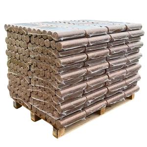 Granulés de bois en vrac de qualité supérieure, briquettes de sciure de bois, briquettes de ruf - Source de carburant à haute efficacité, cendres 0,5%, humidité 5%, calories - Product Image 2