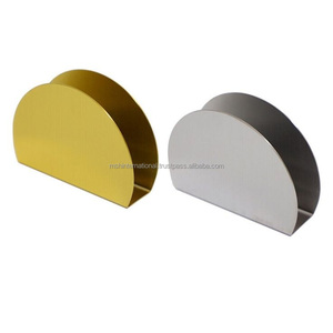 Décoration de table en vrac, porte-serviette en métal argent rose or pour fête de mariage - Product Image 2